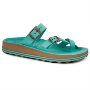 NEW FANTASY SANDALS women's caterina sandals in turquoise